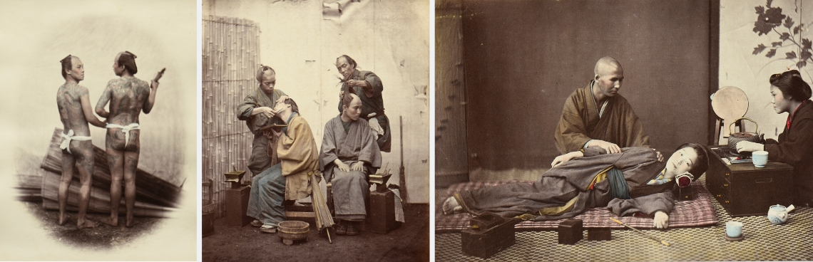 Félice BEATO (1832-1909). Views of Japan, circa 1868/1870